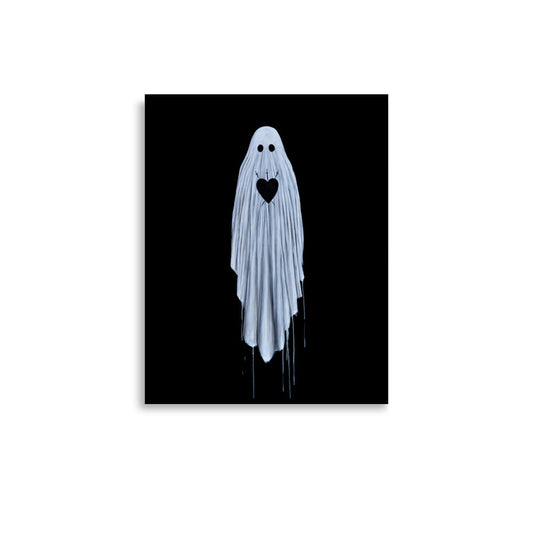 Three of Ghosts Tarot Card 11x14 Print